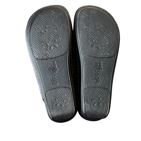 Alegria Carina Lighten Up Floral Thong Sandals Size 37 US 7-7.5 Comfort Cottage - Picture 8 of 9